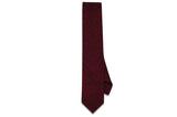Red Dazed Wool Skinny Tie