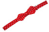 Red Dotted Cotton Bow Tie (Boys)