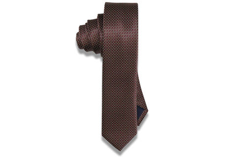 Rich Chocolate Skinny Tie