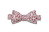Rose Flowers Cotton Bow Tie  (pre-tied)