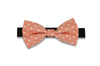 Rose Peach Bow Tie (PRE-TIED)