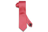 Salmon Pins Silk Tie