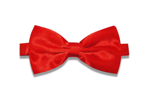 Scarlet Red Bow Tie (pre-tied)