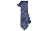 Shadow Blue Silk Tie