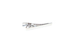 Silver Skinny Tie Bar