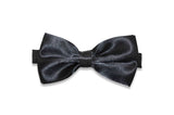 Slate Grey Bow Tie (pre-tied)