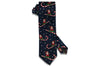 Snow Boarding Santa Tie