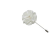 White Lap Lapel Flower