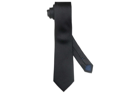 Wycombe Black Silk Tie