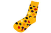 Yellow Polka Dot Men's Socks
